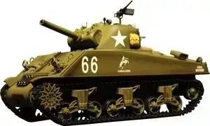 Радиоуправляемый танк Heng Long U.S. M4A3 Sherman масштаб 1:16 40Mhz