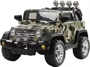 Радиоуправляемый детский электромобиль Harleybella Beach Jeep Камуфляж - JJ235A