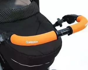 Чехлы Choopie CityGrips (Сити Грипс) на ручку для универсальной коляски длинные 512/9358 Neon Orange
