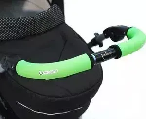 Чехлы Choopie CityGrips (Сити Грипс) на ручку для универсальной коляски длинные 513/9365 Neon Green
