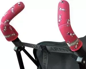 Чехлы Choopie CityGrips (Сити Грипс) на ручки для коляски-трости 375/4141 pink bunny