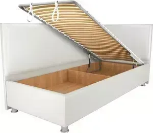 Кровать OrthoSleep Бибионе Лайт механизм и ящик белый 120х200