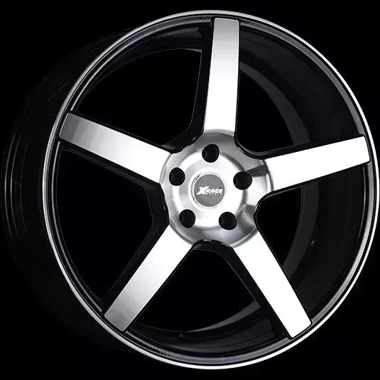 Диск автомобильный X-RACE AF-07 6.5X16/5X114.3 ET42.5 D67.1 BKF