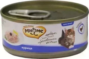 Консервы Мнямс Курица в нежном желе для котят 70г