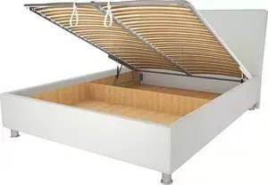 Кровать OrthoSleep Капри механизм и ящик белый 140х200