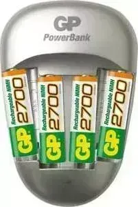 Зарядное устройство GP и PowerBank PB27GS270 + 2700mAh AA 4шт.