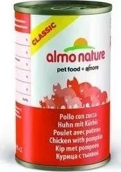 Консервы Almo Nature Classic Adult Cat with Chicken and Pumpkin с курицей и тыквой для кошек 140г (0530)