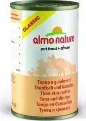 Консервы Almo Nature Classic Adult Cat with Tuna and Shrimps с тунцом и креветками для кошек 140г (0257)