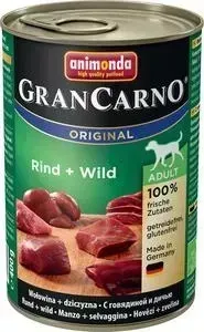 Консервы Animonda GranCarno Original Adult с говядиной и дичью для собак 400г (82736)