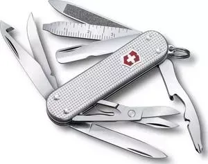 Нож Victorinox MiniChamp 0.6381.26 (58мм алюминиевая рукоять серебристый)