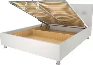 Кровать OrthoSleep Примавера уно механизм и ящик белый 200х200