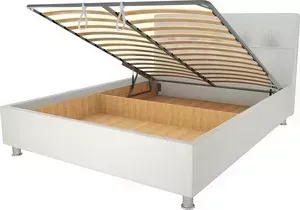 Кровать OrthoSleep Примавера уно механизм и ящик белый 90х200