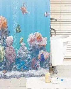 Штора для ванной IDDIS Pacific Ocean 200x180 см (SCID190P)