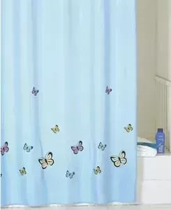 Штора для ванной IDDIS Blue Butterfly 200x200 см (SCID031P)