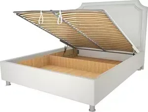 Кровать OrthoSleep Сан Ремо механизм и ящик белый 140х200