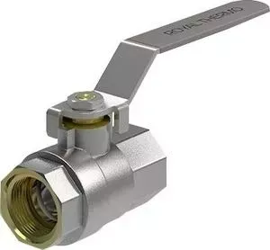 Ручка ROYAL Thermo Кран шаровый Expert латунный резьбы гайка - гайка рычаг 3/4" (RTE01002)
