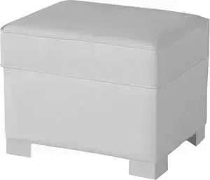 Пуф Micuna для кресла-качалки Foot rest white/white искусственная кожа
