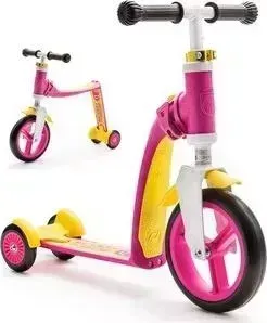 Самокат Scoot and Ride -беговел Highway Baby Plus Желто-розовый (950888/цв 1152736)
