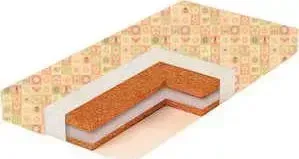 Матрас BAMBOLA в кроватку Puff Comfort 6 119*59*6 Бязь PС-6