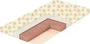 Матрас BAMBOLA в кроватку Coir Mix 6 119*59*6 Бязь CM-6