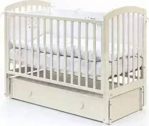 Кроватка детская Fiorellino Tina маятник продольный 120х60 ivory