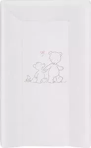 Матраc пеленальный Ceba Baby 70 см мягкий с изголовьем Papa Bear grey W-103-004-260