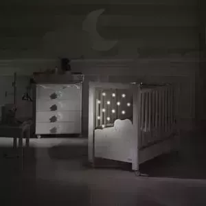 Кроватка детская Micuna Dolce Luce Relax Plus 120х60 white/grey
