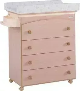 Комод Micuna пеленальный B-970 natural матрасик beige bears