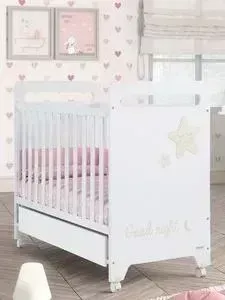 Кроватка детская Micuna Istar 120*60 white/sand