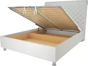 Кровать OrthoSleep Венеция механизм и ящик белый 120х200