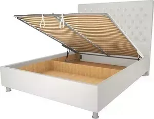Кровать OrthoSleep Верона механизм и ящик белый 80х200