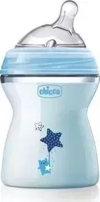 Бутылочка CHICCO Natural Feeling PP, 2+, 250 мл, Blue,
