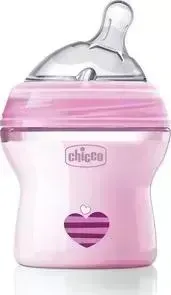 Бутылочка CHICCO Natural Feeling PP, 0+, 150 мл, pink 310205206