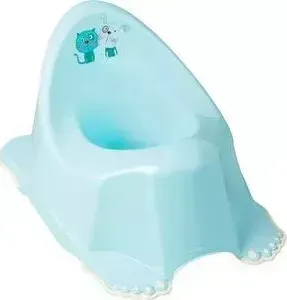 Горшок туалетный Tega антискользящий DOG and CAT (ПЕС и КОТ) голубой PK-001-101