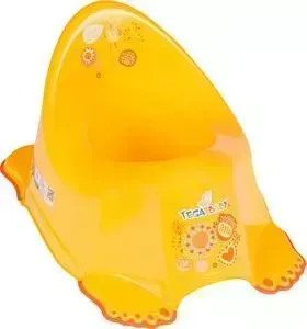 Горшок туалетный Tega антискользящий FOLK желтый FL-001-113
