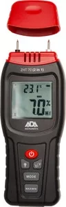 Фото №3 Измеритель влажности и температуры контактный ADA и ZHT 70 для древесины, стройматериалов