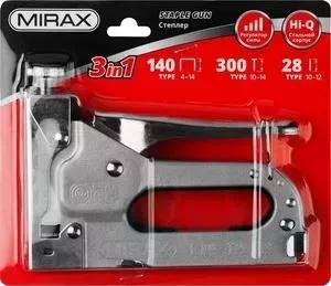 Степлер ручной MIRAX 3-в-1 тип 140 (3146)
