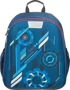 Ранец №1 School Techno, ортопед. Спинка 843407