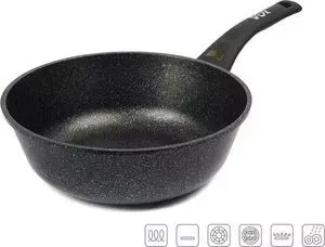Сковорода Korea Wok -вок d 28 см Marble (KWW2822MR)