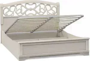 Кровать Шатура Tiffany Ясень 2 спальная с подъёмным механизмом