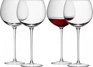 Набор из 4 круглых бокалов для вина LSA International 4 570 мл Wine (G867-20-301)