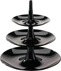 Ваза для фруктов Koziol чёрная Babell XS (3181526)
