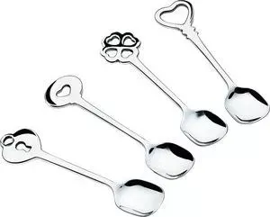 Набор чайных ложек Guzzini 4 штуки Love Key (26840063)