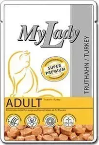 Паучи Dr.ALDER&amp;#039;s Dr.ALDER&s MyLady Super Premium Adult Turkey с индейкой для кошек 85г (400776)