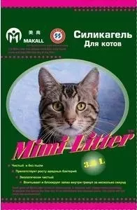 Наполнитель Mimi Litter Силикагель впитывающий для котов 7.2 л (3.6 кг) (М-7220132)