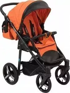 Коляска прогулочная MR SANDMAN Traveler Premium оранжевый - черный