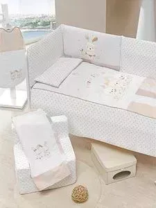Комплект в кроватку INTER BABY в 3 пред password beig, бежевый, 60х120 см 91876-r-05