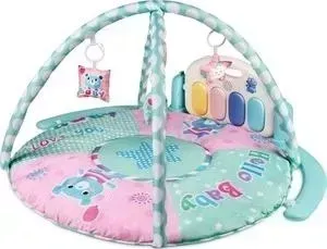 Развивающий коврик AmaroBaby для детей SPLENDID BEAR, 95x95x45 (МЕДВЕДЬ) мятный
