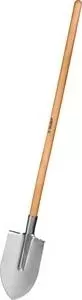 Лопата штыковая ЗУБР Мастер-НС деревянный черенок (39443)