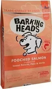 Сухой корм BARKING HEADS Adult Dog Fusspot For the Choosy Diner with SalmonPotato с лососем и картофелем суета вокруг миски для собак 18кг (1183/18114